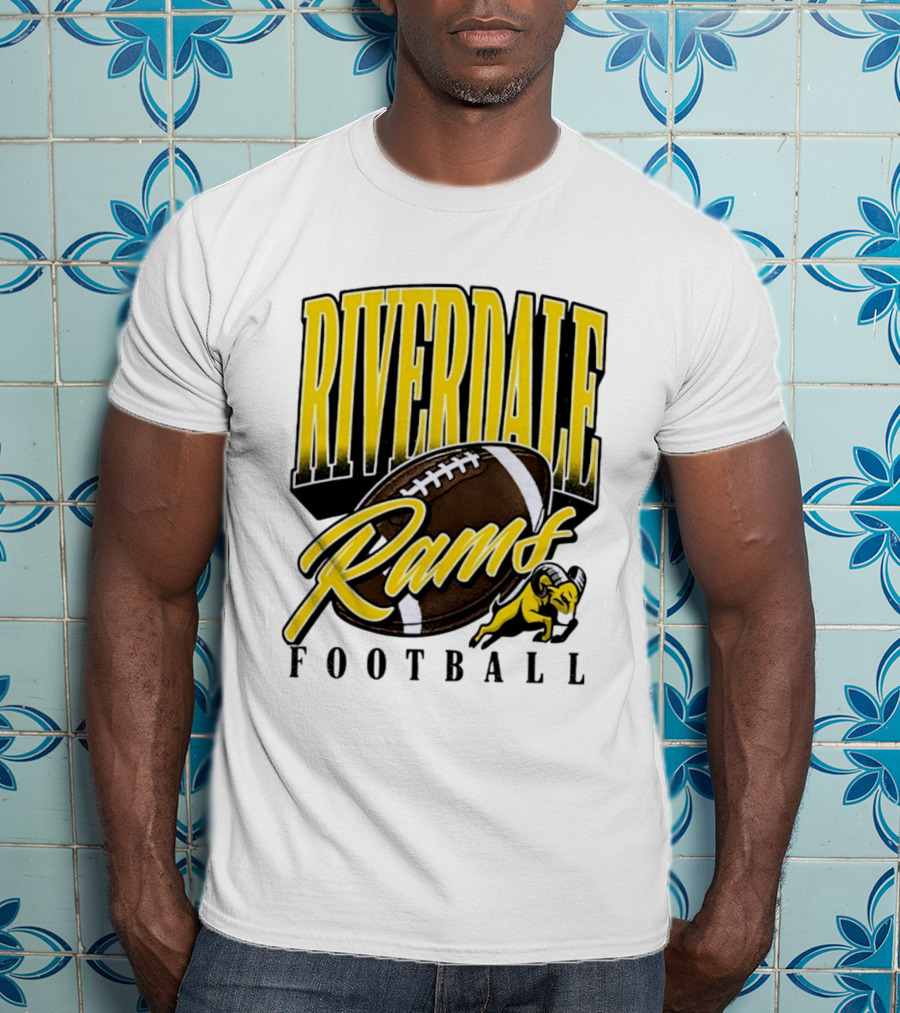 Riverdale Rams Football Varsity Sports Team T-Shirt