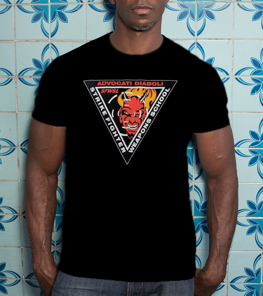 Advocati Diaboli SFWSL Strike Fighter Weapons School Devil T-Shirt