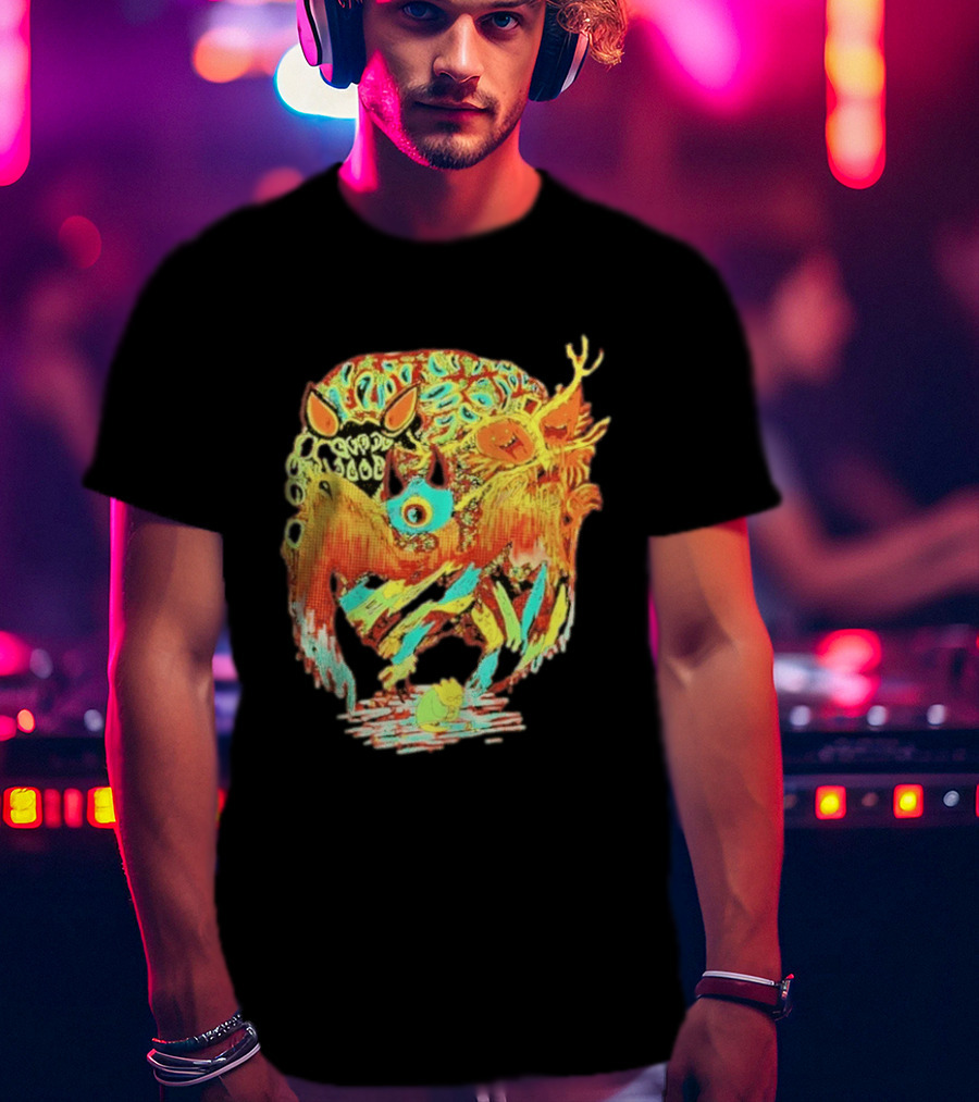 Amalgamate 10th Anniversary Undertale Whimsical Fantasy Creature Fusion T-Shirt
