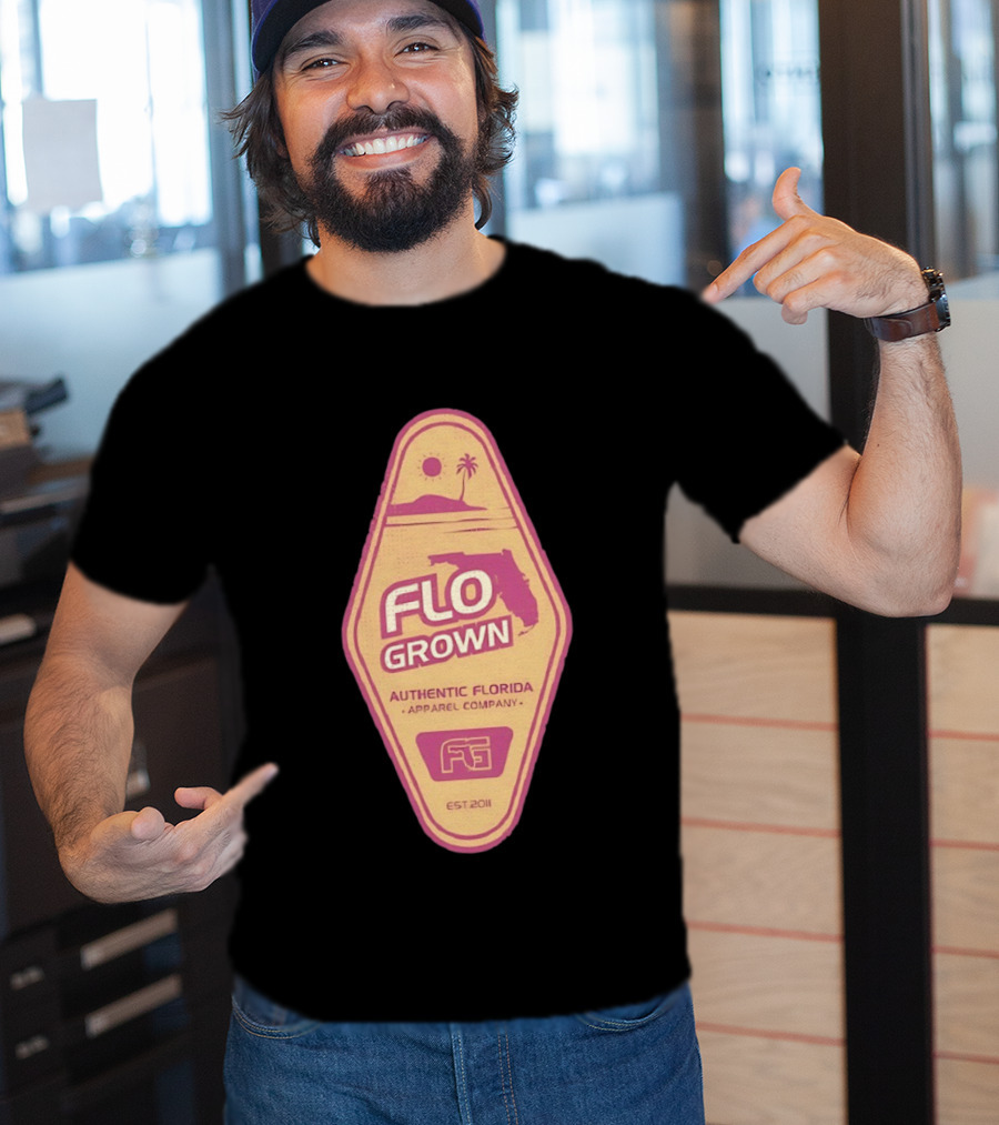 Flo Grown Authentic Florida Apparel Company Est 2011 T-Shirt