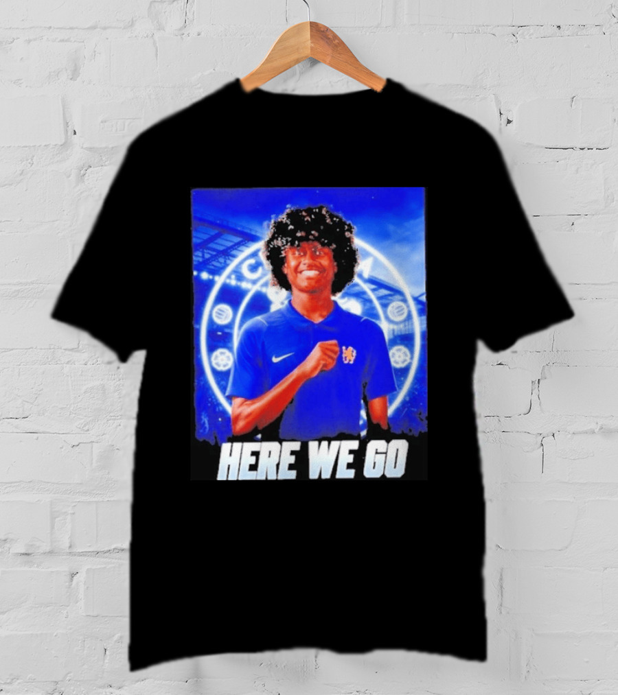 Benji Flowers Chelsea Football Here We Go T-Shirt
