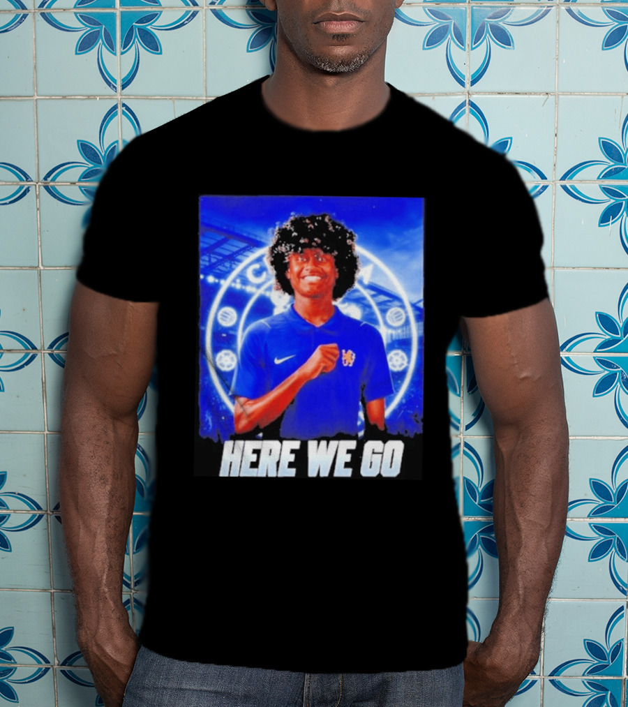 Benji Flowers Chelsea Football Here We Go T-Shirt