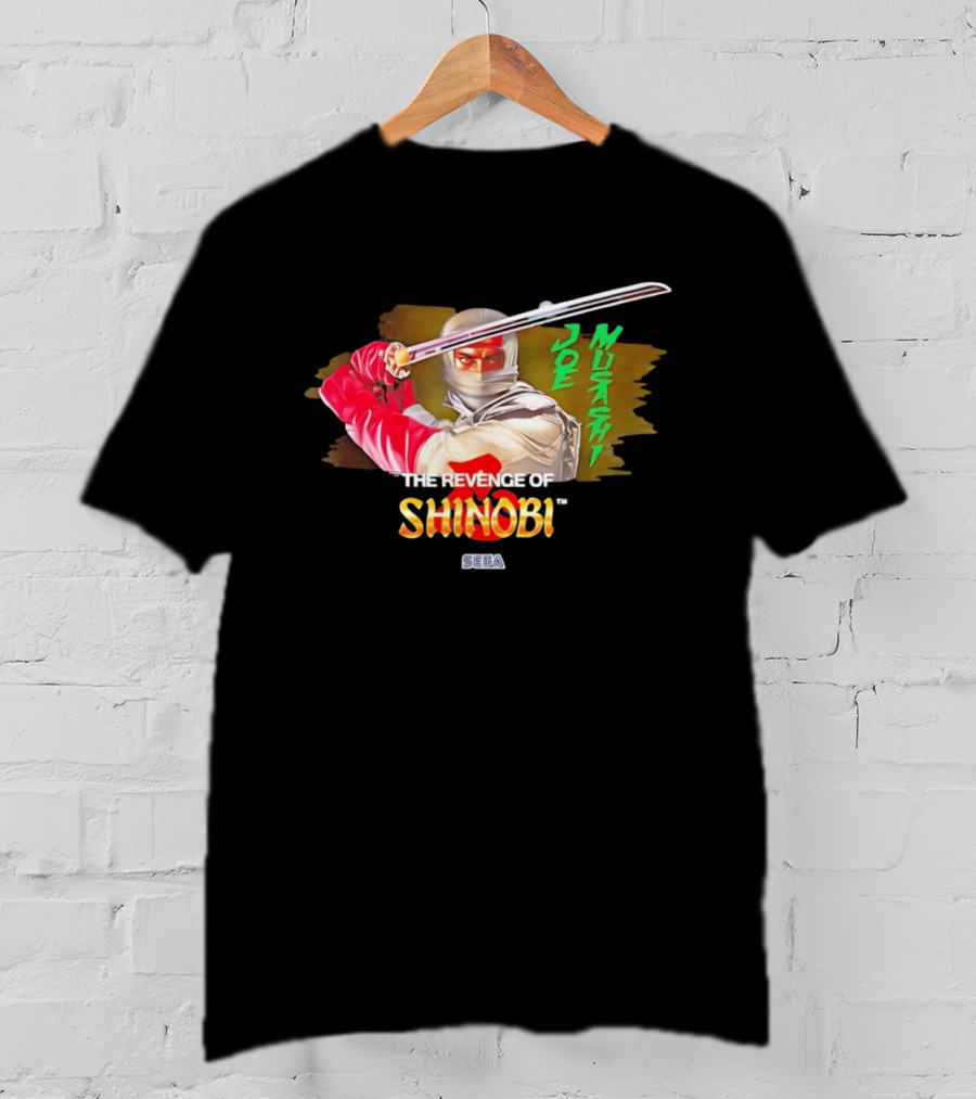 Joe Musashi The Revenge Of Shinobi SEGA T-Shirt