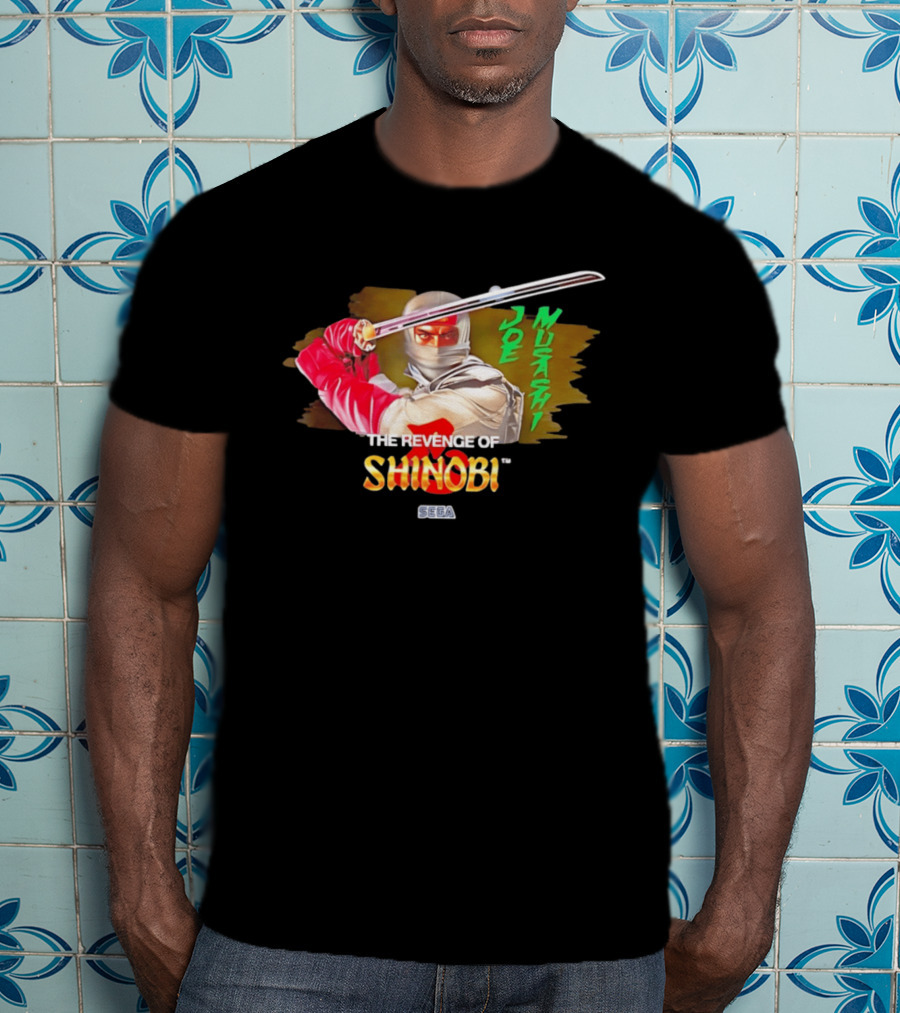 Joe Musashi The Revenge Of Shinobi SEGA T-Shirt