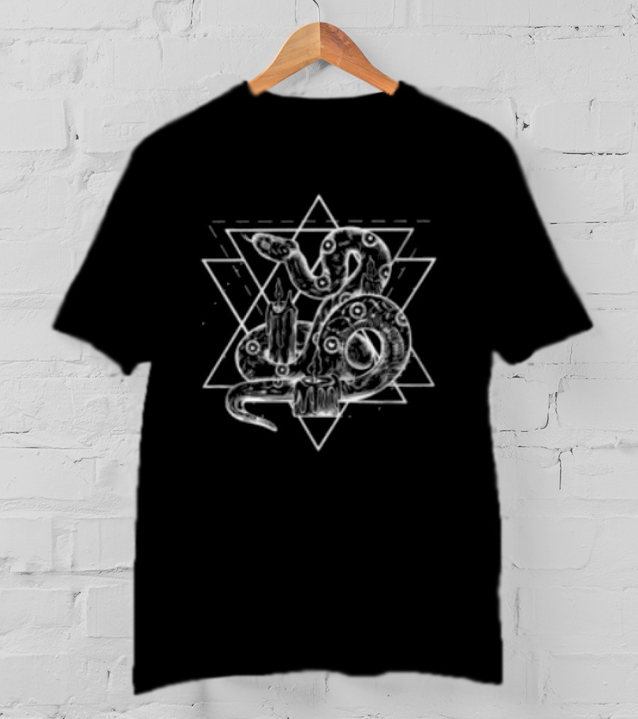 Kt8 Beats Antique Snake Geometric T-Shirt