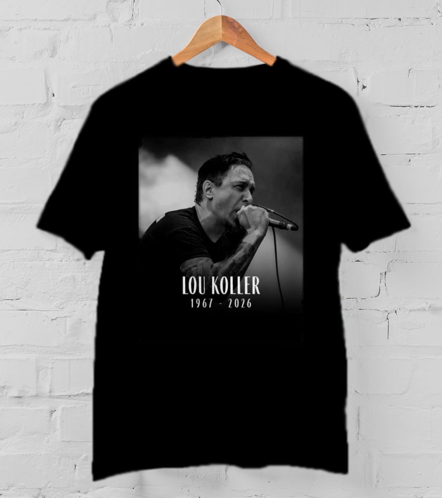 Lou Koller 1967 2026 Vocal Microphone Performance T-Shirt