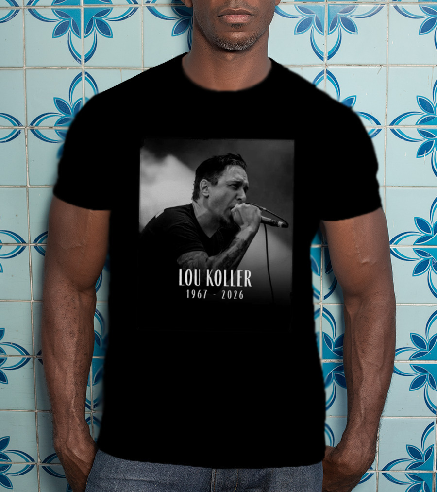 Lou Koller 1967 2026 Vocal Microphone Performance T-Shirt
