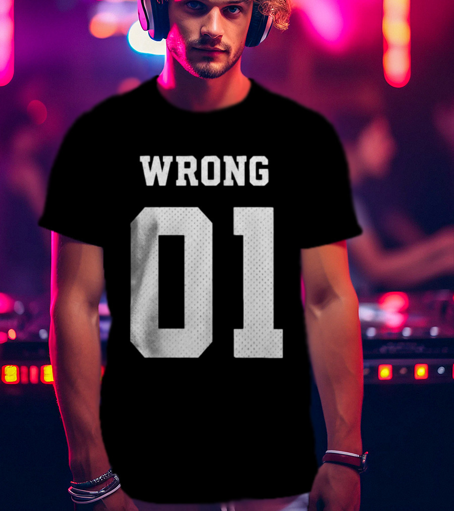 Gideonal Store Wrong 01 Jersey T-Shirt