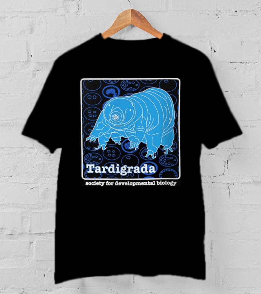 Tardigrada Society For Developmental Biology Blue Water Bear T-Shirt