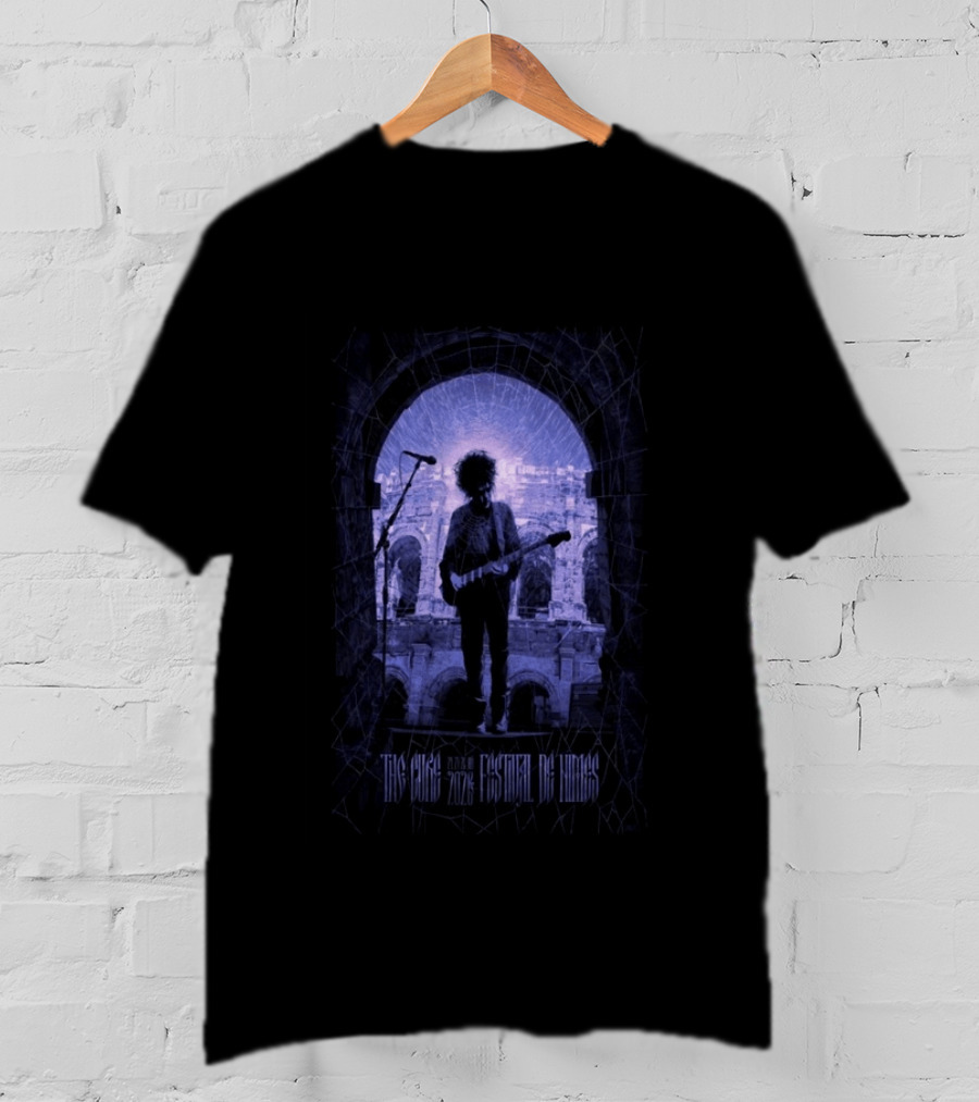 The Cure 2026 Festival De Nimes July 24 26 France Concert T-Shirt