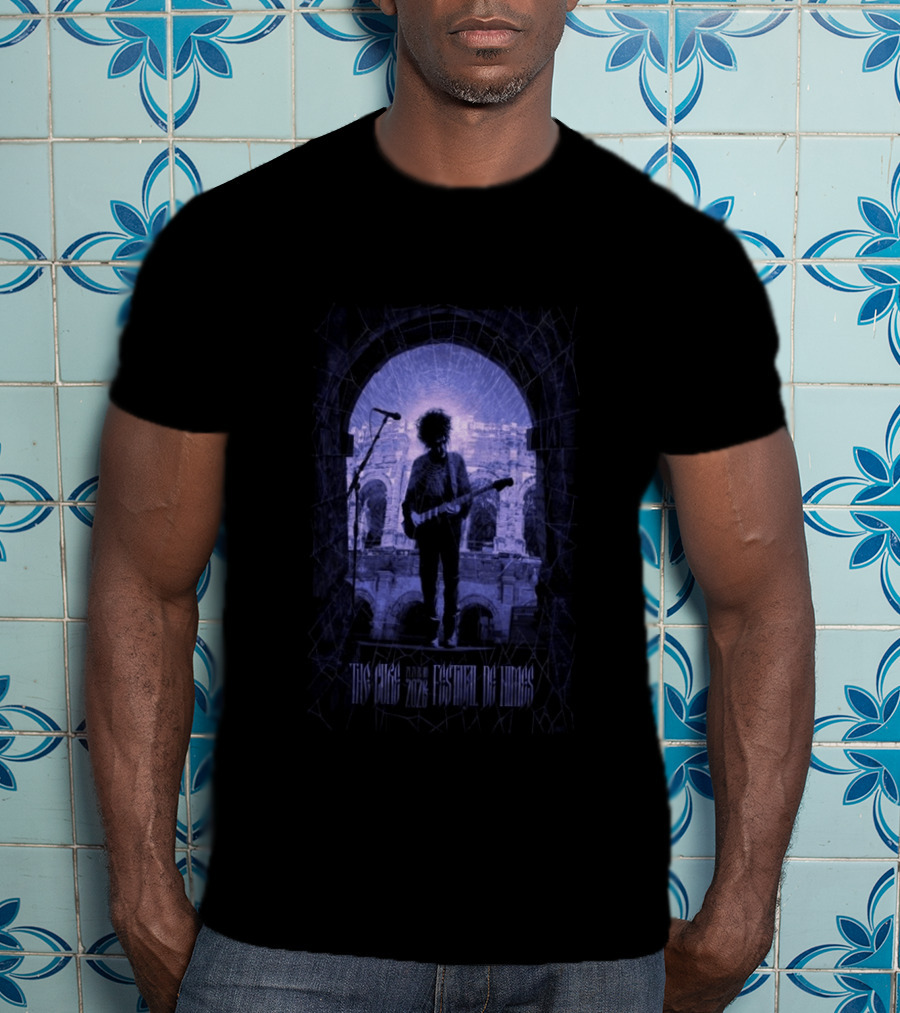 The Cure 2026 Festival De Nimes July 24 26 France Concert T-Shirt