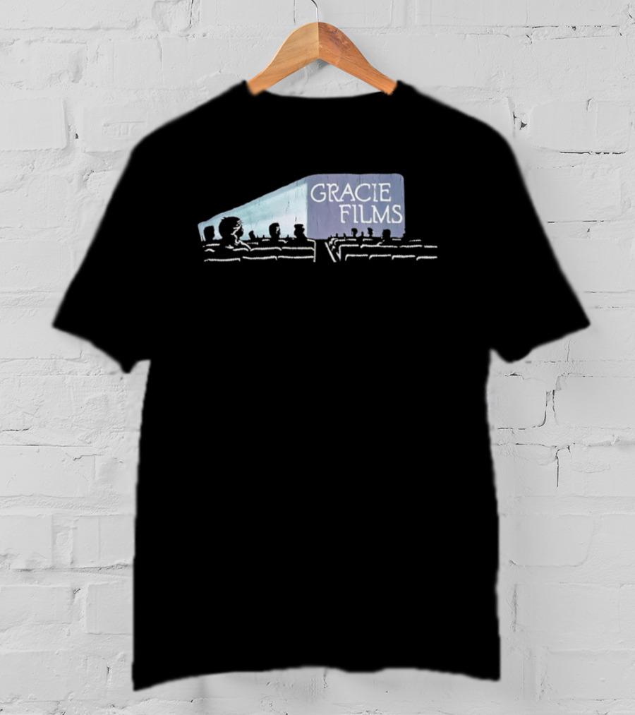 Gracie Films Cinema Screen The Simpsons Movie Theater Comedy Television T-Shirt