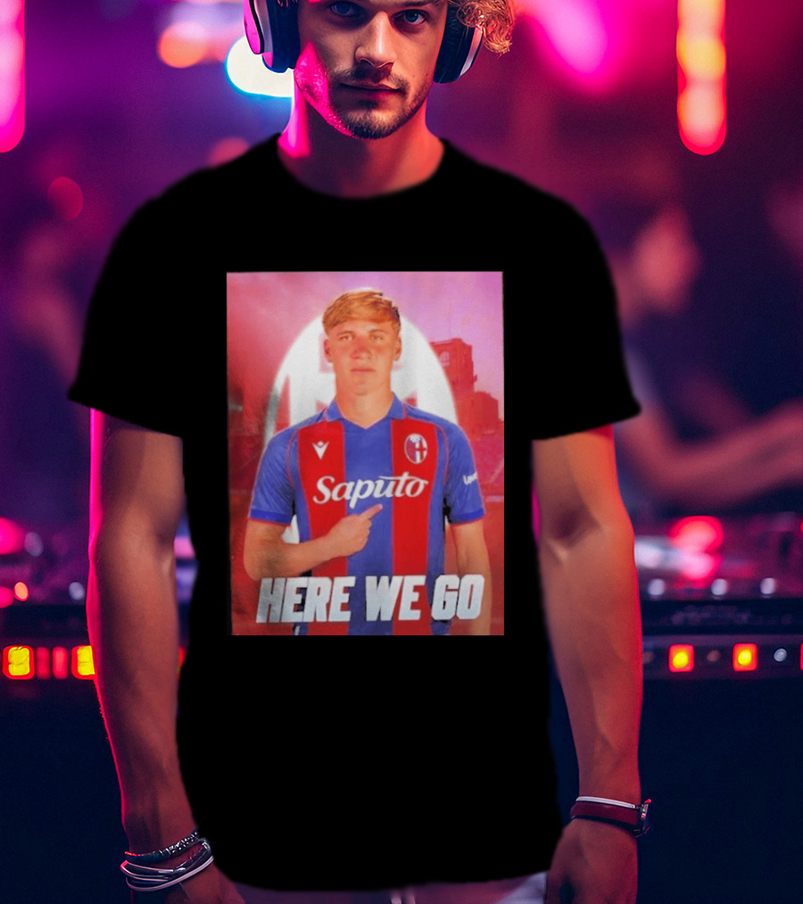 Mikel Amondarain Saputo Bologna FC Here We Go T-Shirt