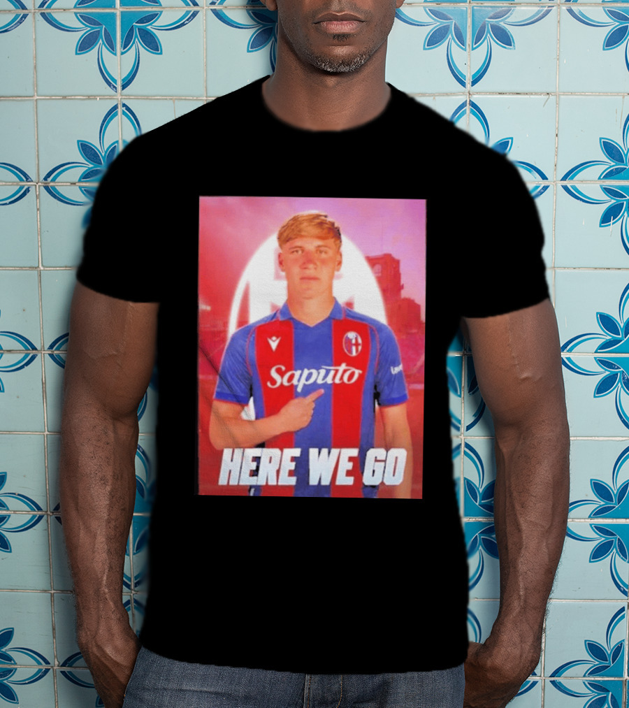 Mikel Amondarain Saputo Bologna FC Here We Go T-Shirt