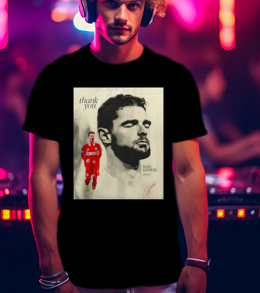 Hugo Cuypers Striker Thank You Chicago Fire FC T-Shirt