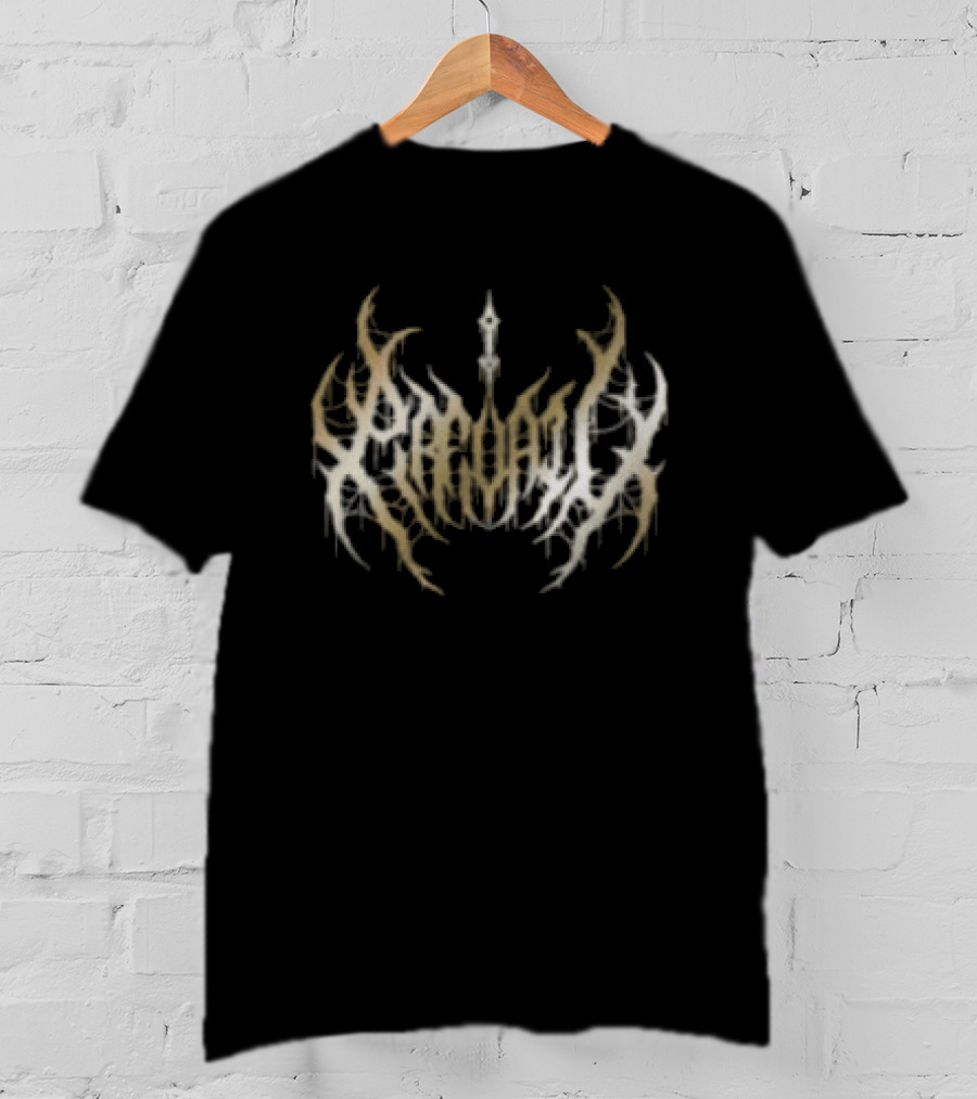 I Prevail Store Born To Suffer Foil Pullover Black Curved Tribal T-Shirt