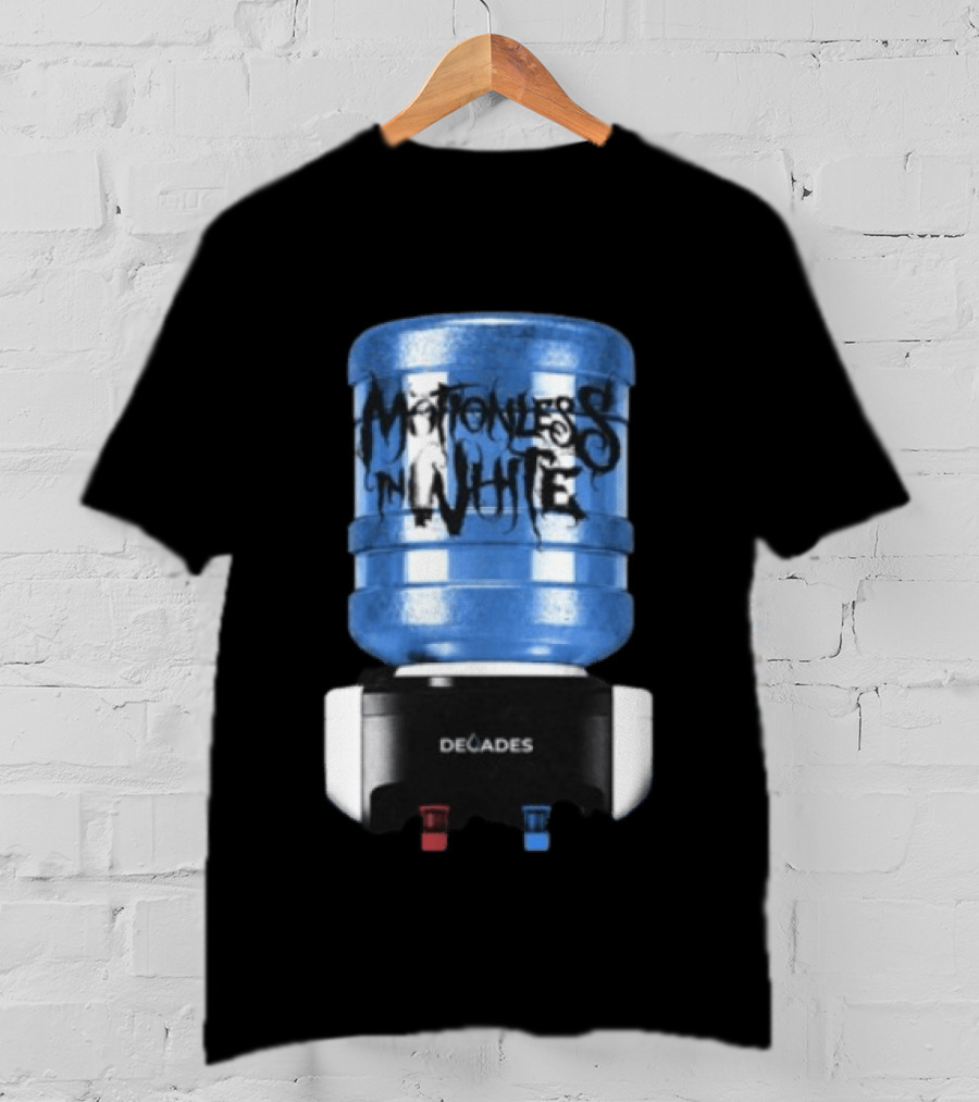 Motionless In White Coworker Band Of The Year Blue Water Cooler Decades T-Shirt