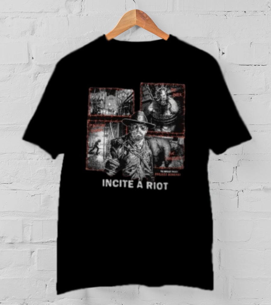 Red Barrels Outlast Incite A Riot Horror Game T-Shirt