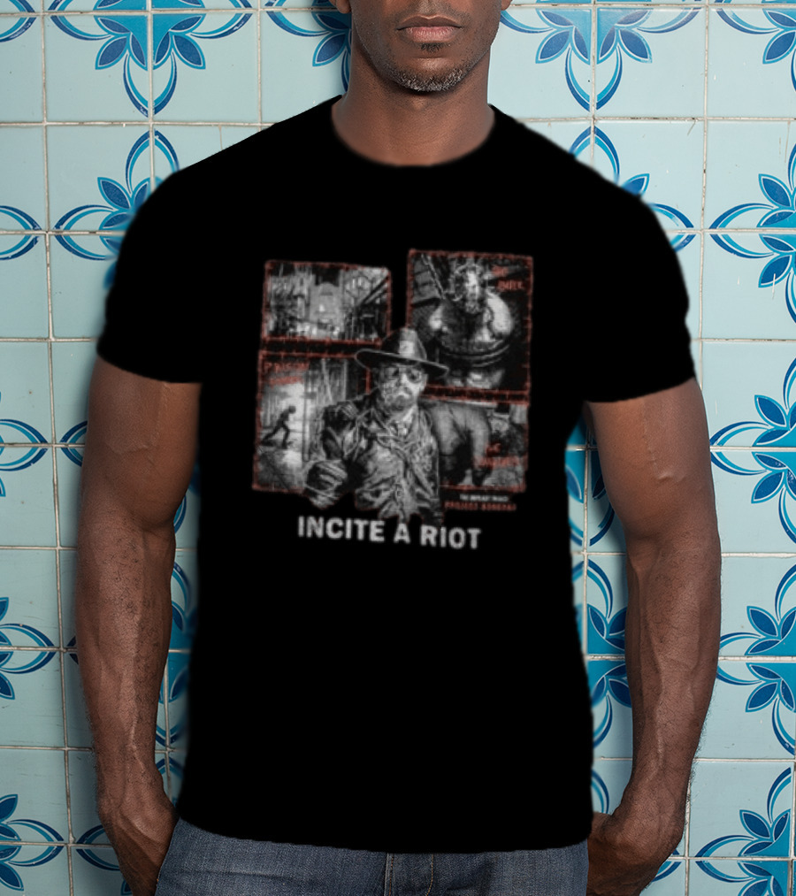 Red Barrels Outlast Incite A Riot Horror Game T-Shirt