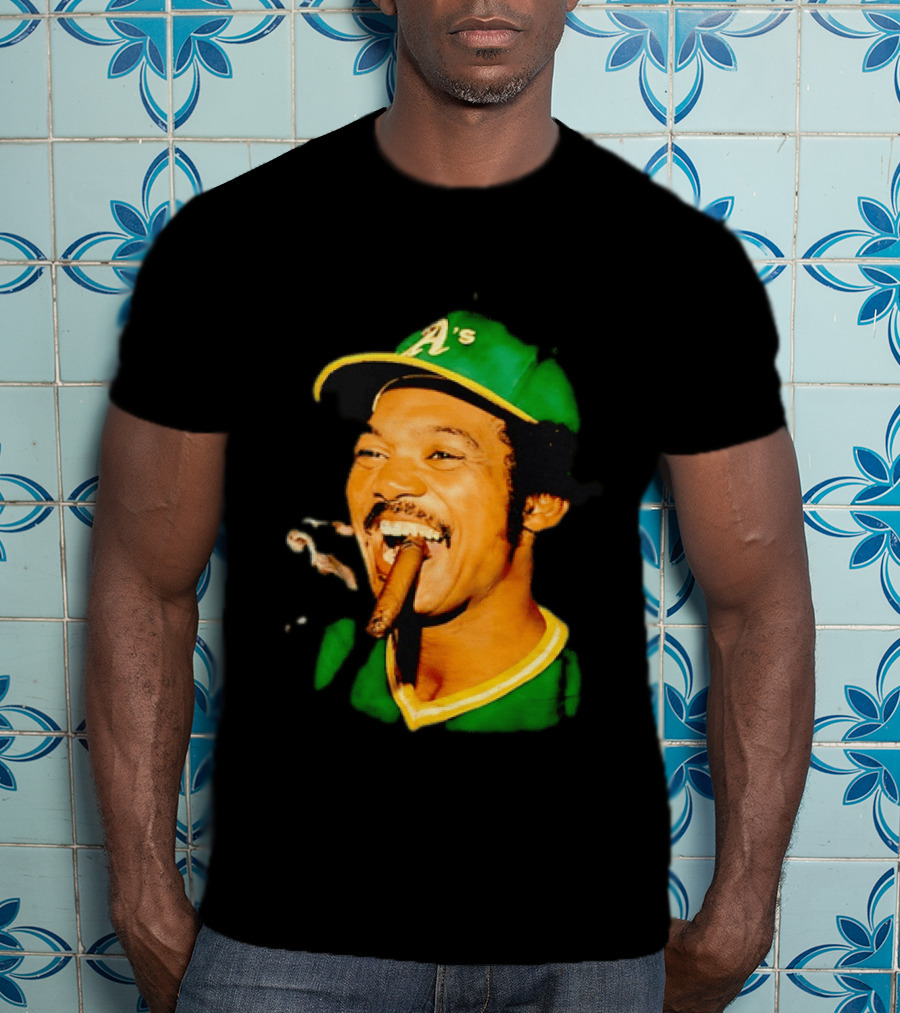 Reggie Jackson Mr October Oakland Athletics Vintage 70s Baseball Legend T-Shirt