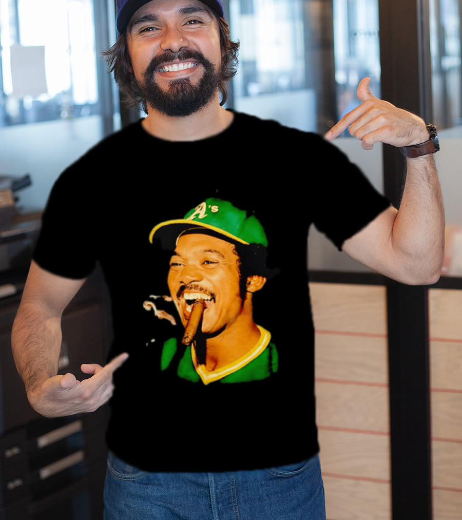 Reggie Jackson Mr October Oakland Athletics Vintage 70s Baseball Legend T-Shirt