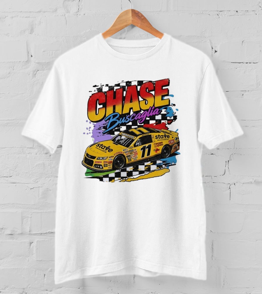 Chase Buscaglia Stave Racing Car 11 Bootleg T-Shirt