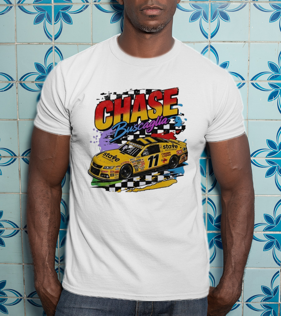 Chase Buscaglia Stave Racing Car 11 Bootleg T-Shirt