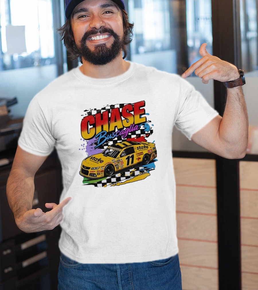 Chase Buscaglia Stave Racing Car 11 Bootleg T-Shirt