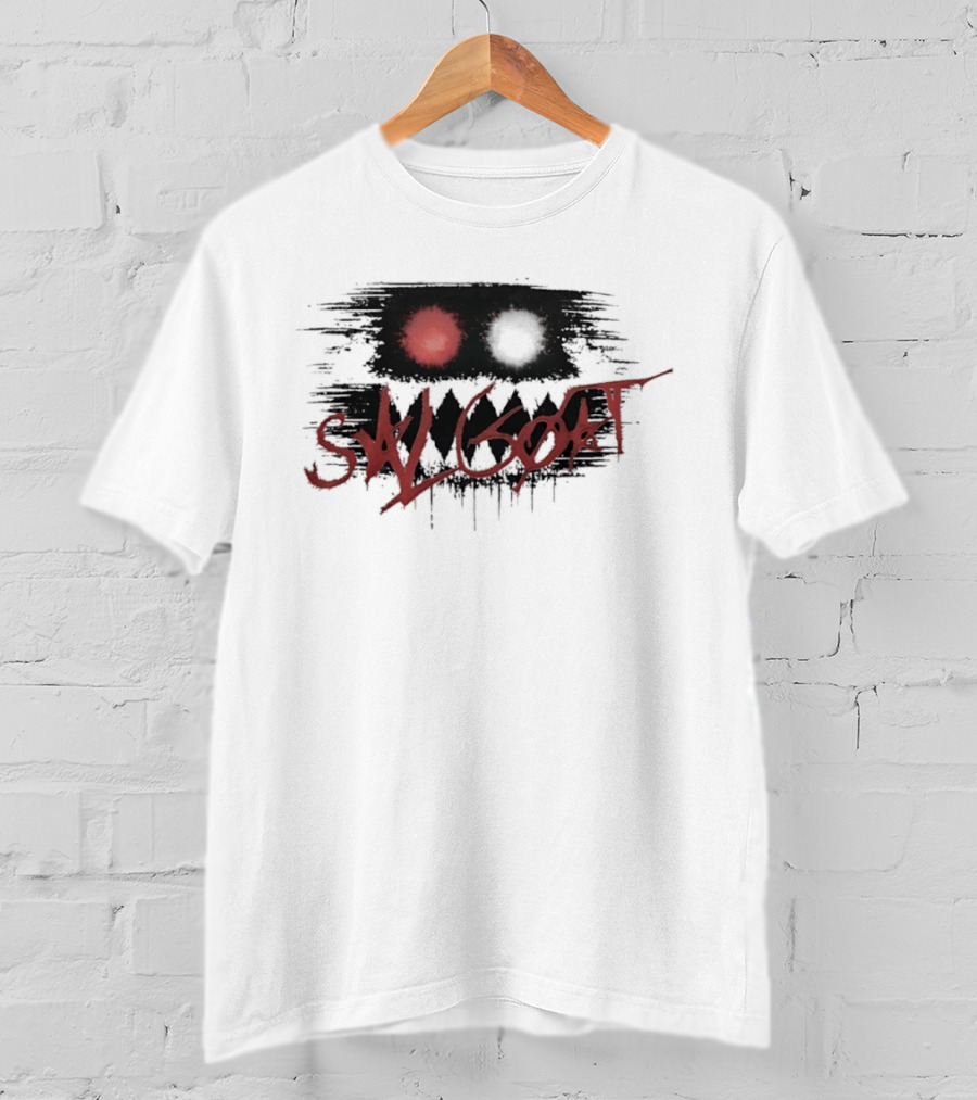 SK Goat Distressed Streetwear Urban Edgy Graffiti T-Shirt