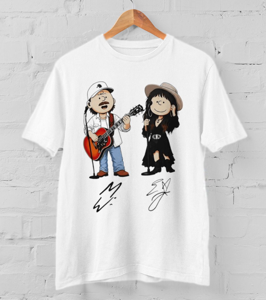 Morgan Wallen Lainey Wilson Peanuts Guitar Country Music T-Shirt