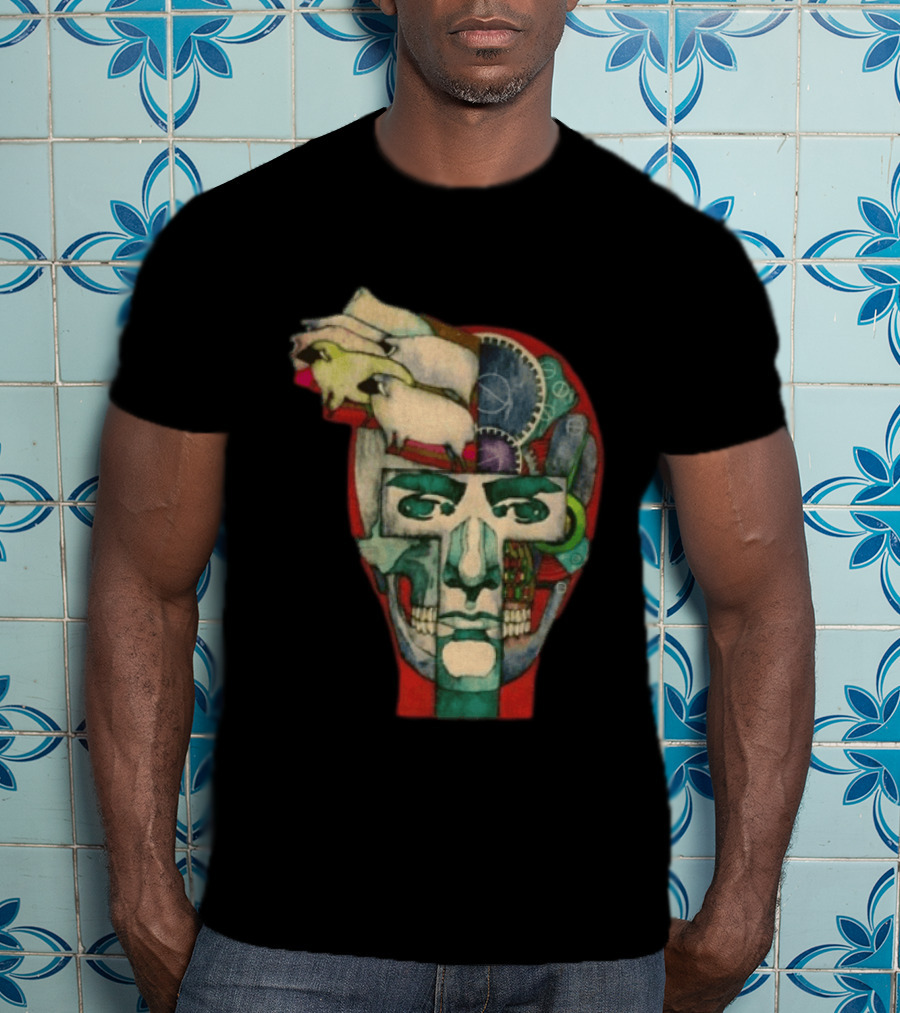 Andafterthat Store The Blade Runner Source Vtg Black Sheep Head Gears T-Shirt