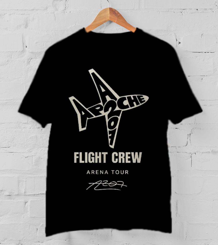 Apache 207 Flight Crew Arena Tour 2026 Zusatzshows T-Shirt