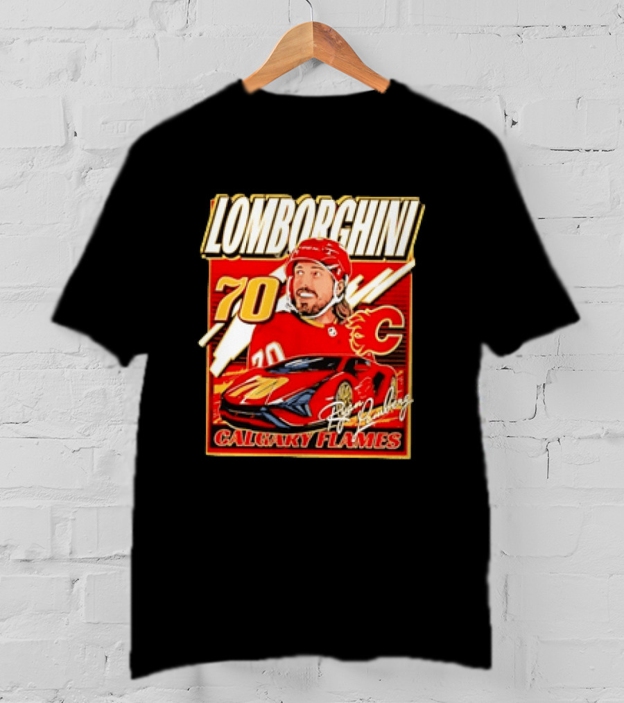 Lomborghini Ryan Lomberg 70 Calgary Flames T-Shirt