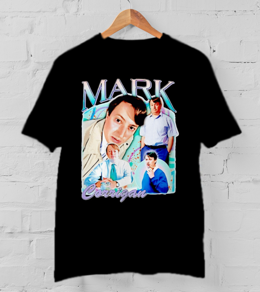 Mark Corrigan Peep Show Character Collage T-Shirt