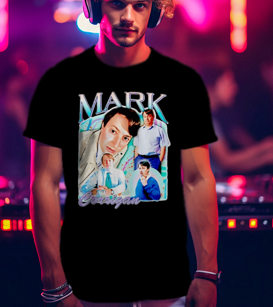 Mark Corrigan Peep Show Character Collage T-Shirt
