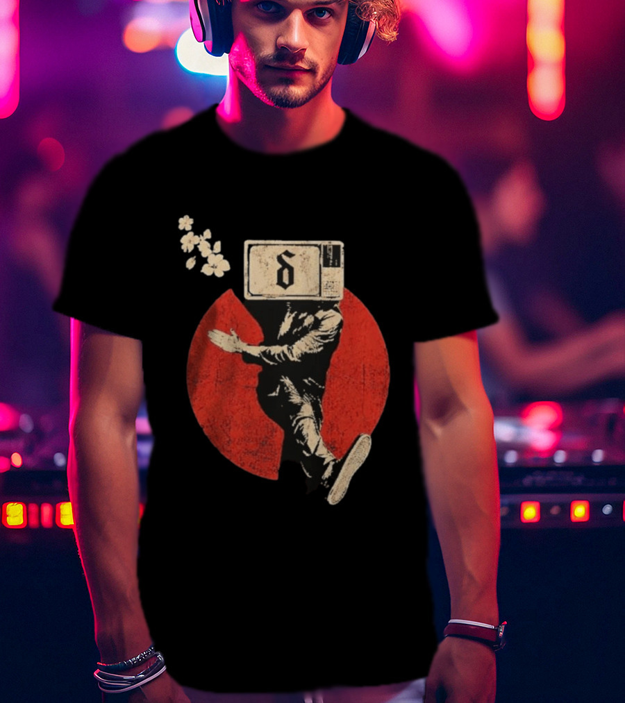 Shinedown Dance Kid Dance Act II 2026 Tour Television Head T-Shirt