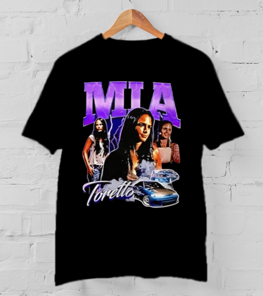 Mia Toretto Fast And Furious Movie Character Car Scene T-Shirt
