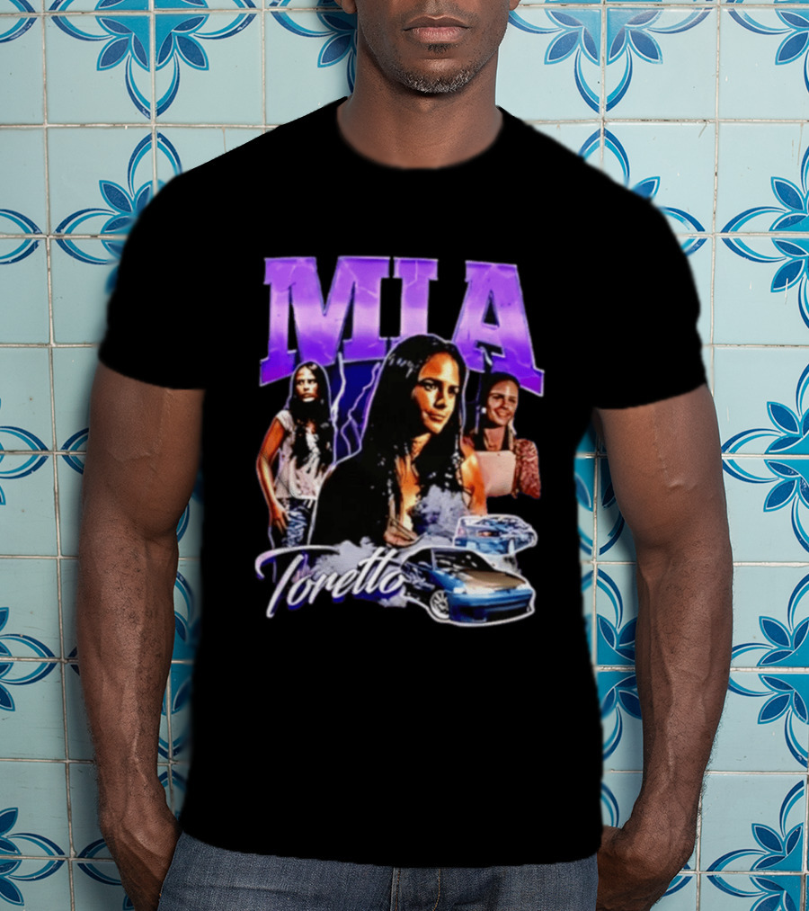 Mia Toretto Fast And Furious Movie Character Car Scene T-Shirt