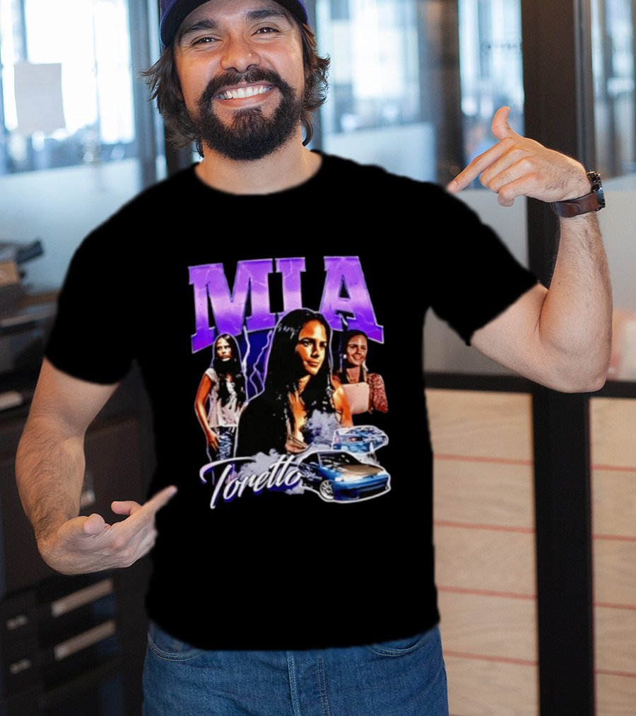 Mia Toretto Fast And Furious Movie Character Car Scene T-Shirt