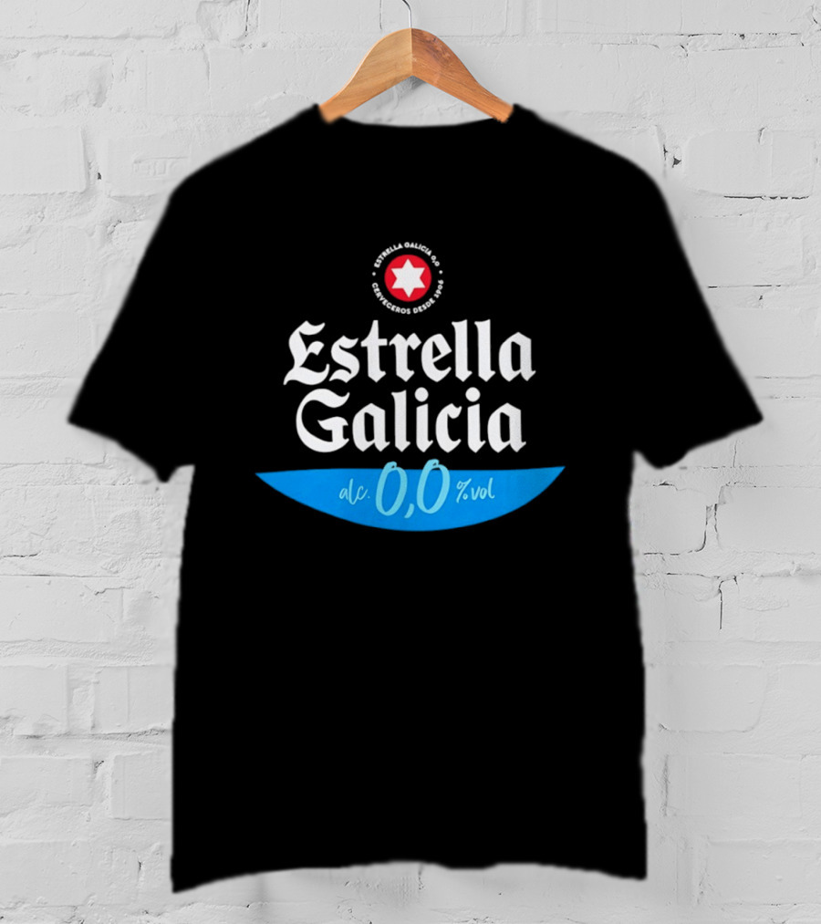 Estrella Galicia 0.0% Alc Alcohol Free T-Shirt