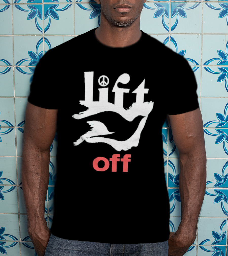 Peace Sign Lift Off Doves T-Shirt