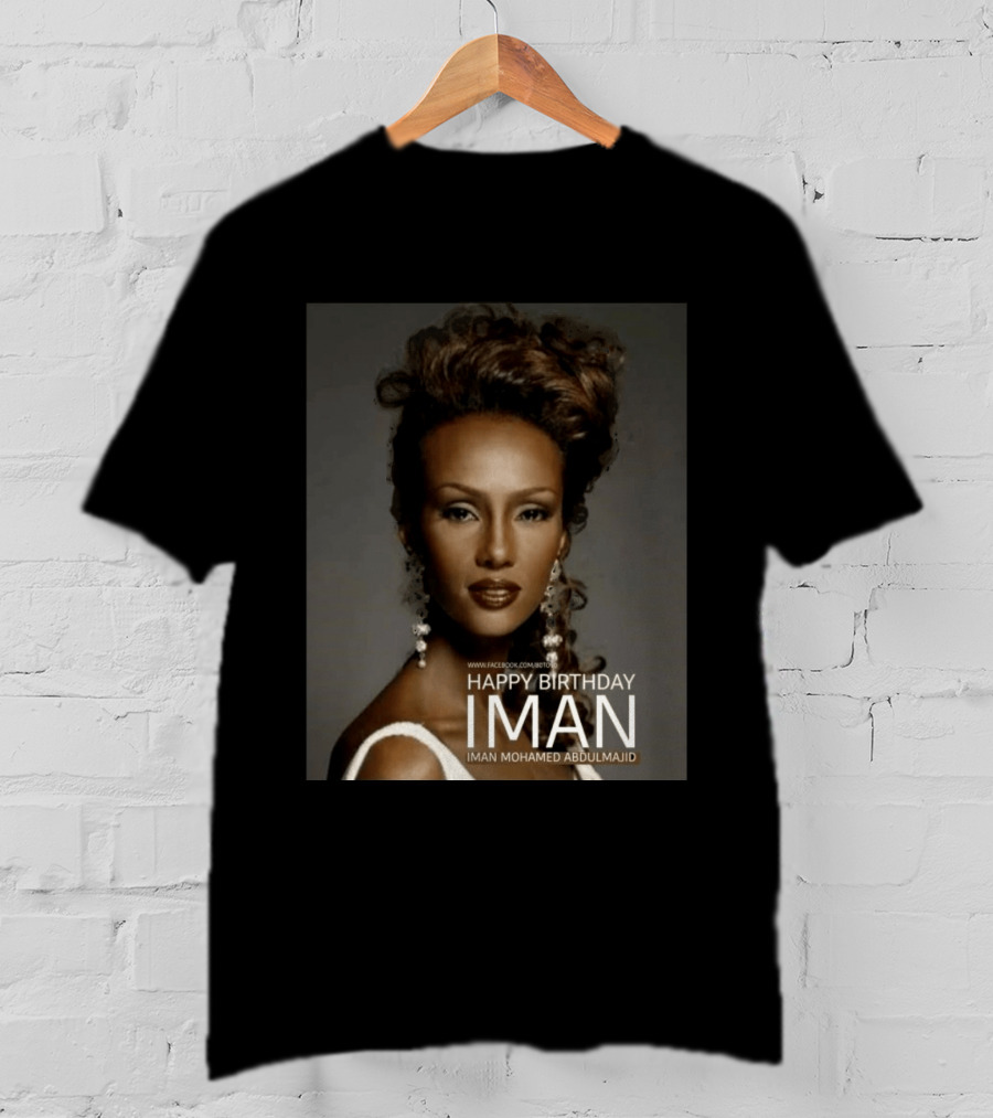Happy Birthday Iman Mohamed Abdulmajid Celebration T-Shirt