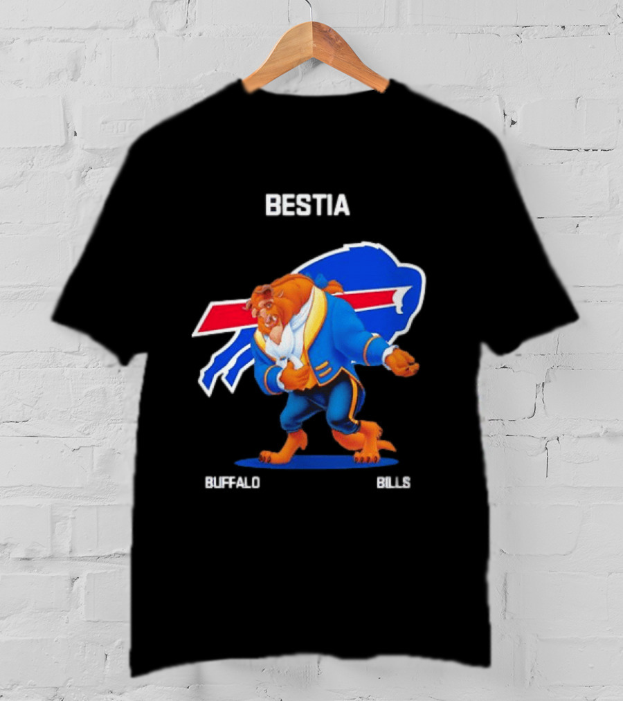 Buffalo Bills Beastia Cartoon T-Shirt