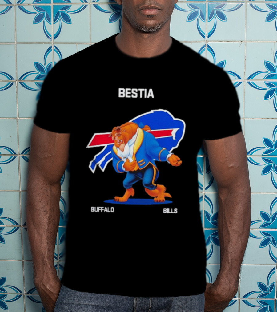 Buffalo Bills Beastia Cartoon T-Shirt