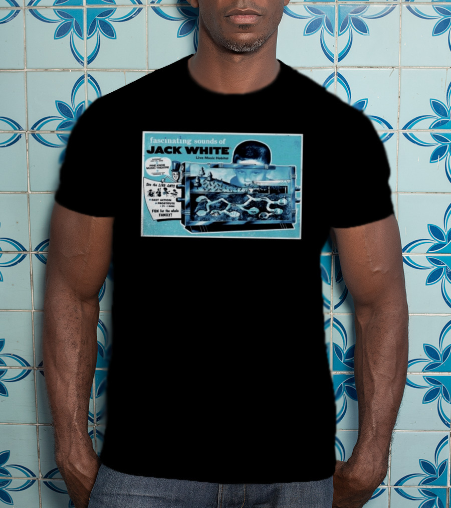 Fascinating Sounds Of Jack White Live Music Habitat Pine Knob Music Theatre 2026 T-Shirt