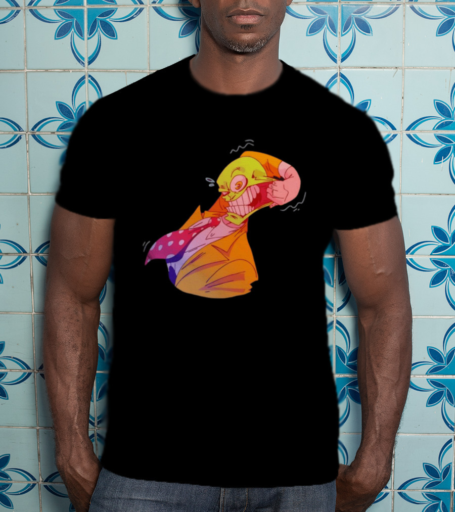 The Mask Dark Horse Comics Face Stretch Iconic Character Pose T-Shirt