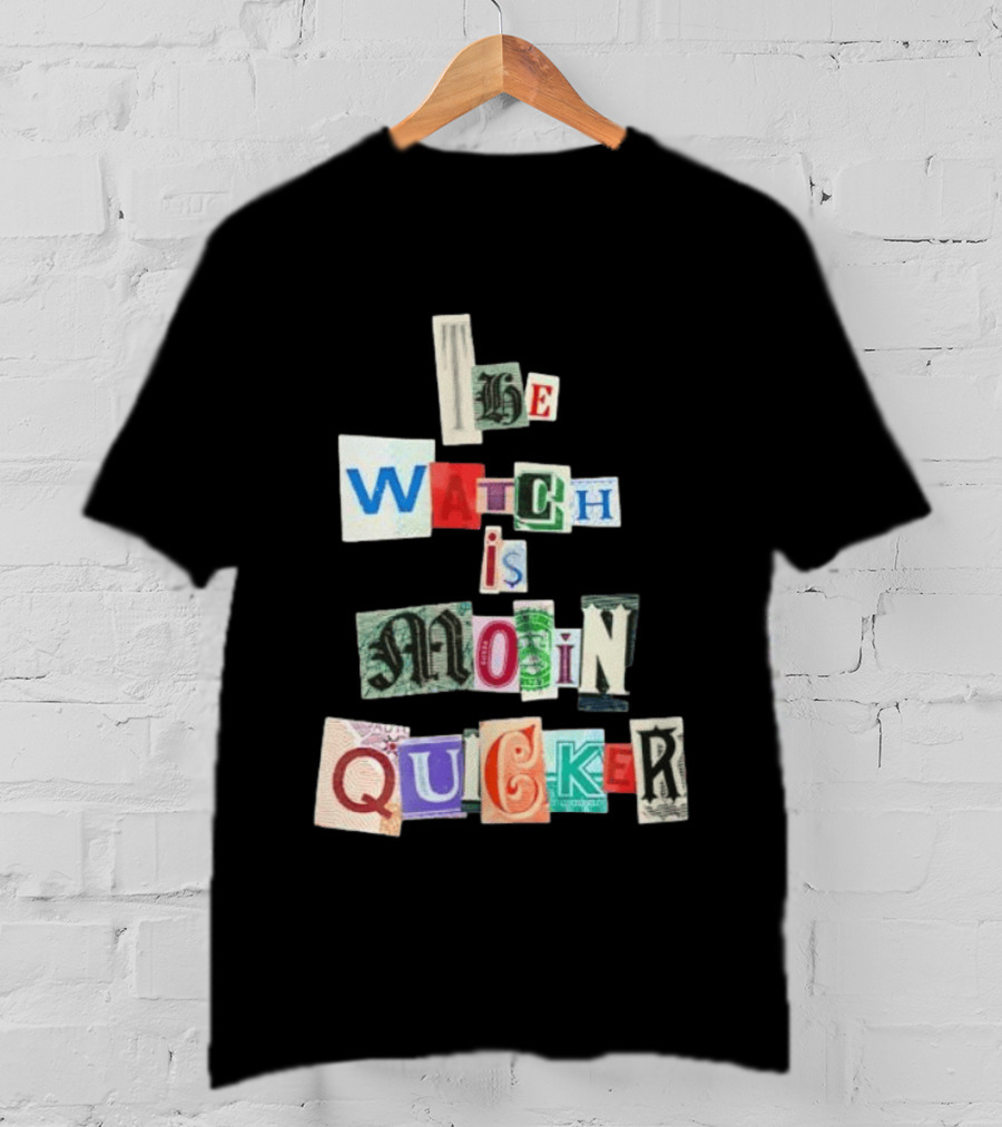 The Is Moin Quicker Collage T-Shirt