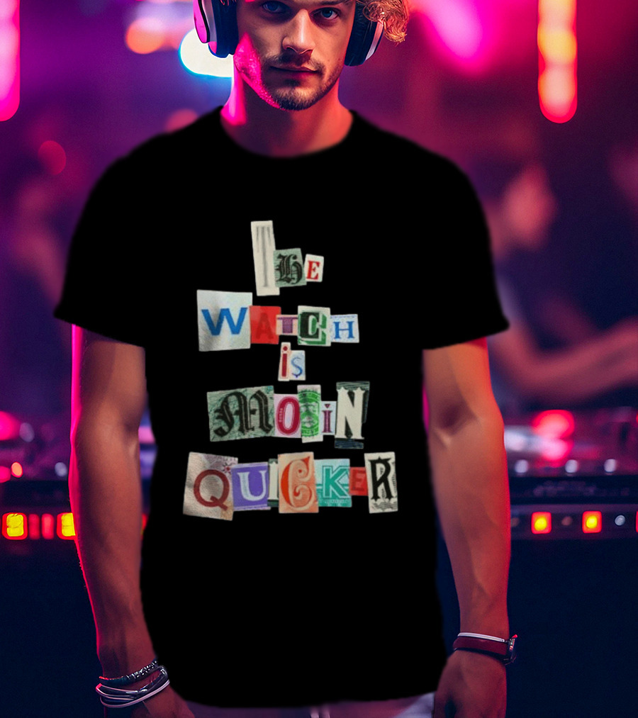The Is Moin Quicker Collage T-Shirt