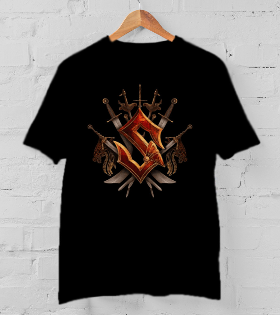 Sabaton Store Sabaton Graspop 2026 Event Iconic Swords And Crest T-Shirt
