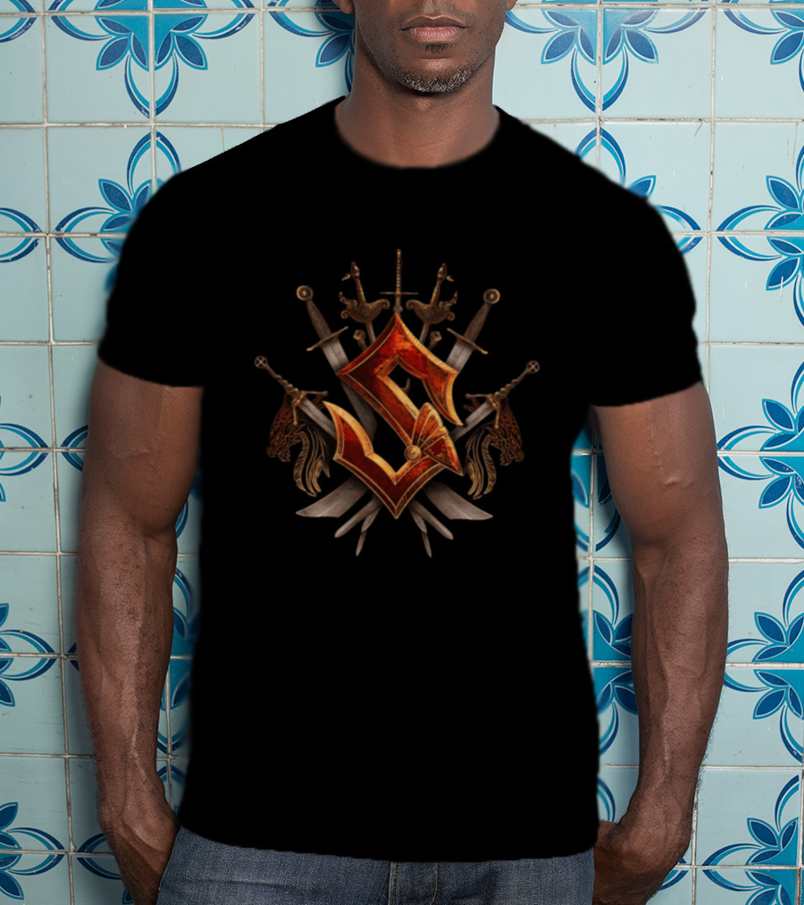 Sabaton Store Sabaton Graspop 2026 Event Iconic Swords And Crest T-Shirt